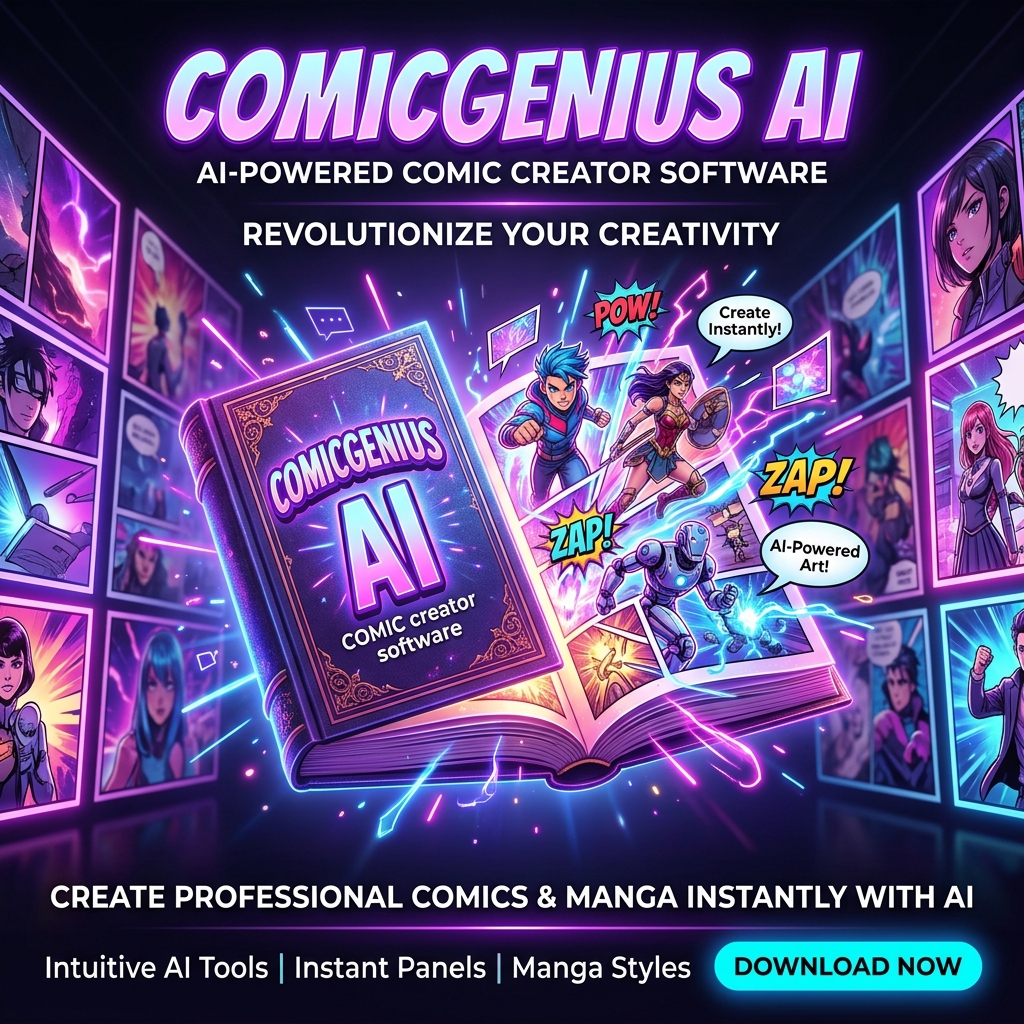 ComicGenius AI Banner