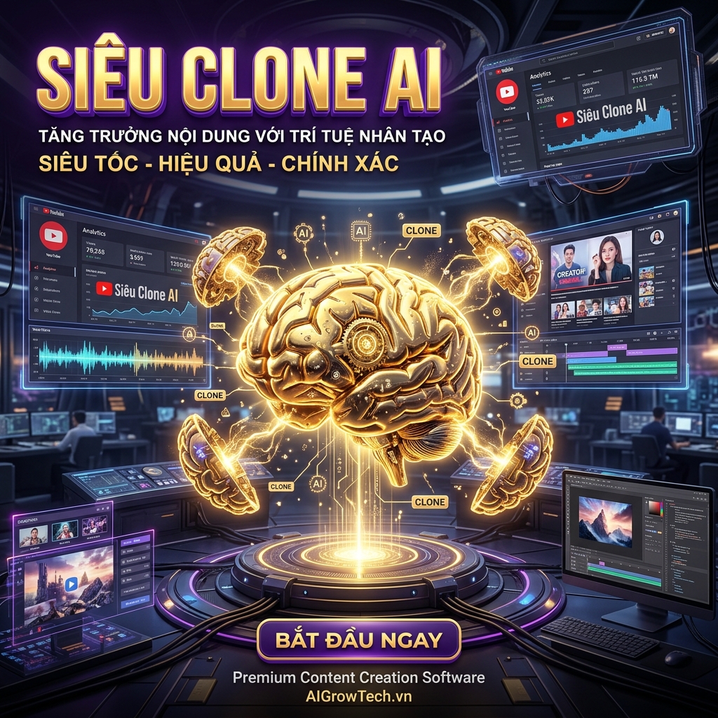 Siêu Clone AI Banner